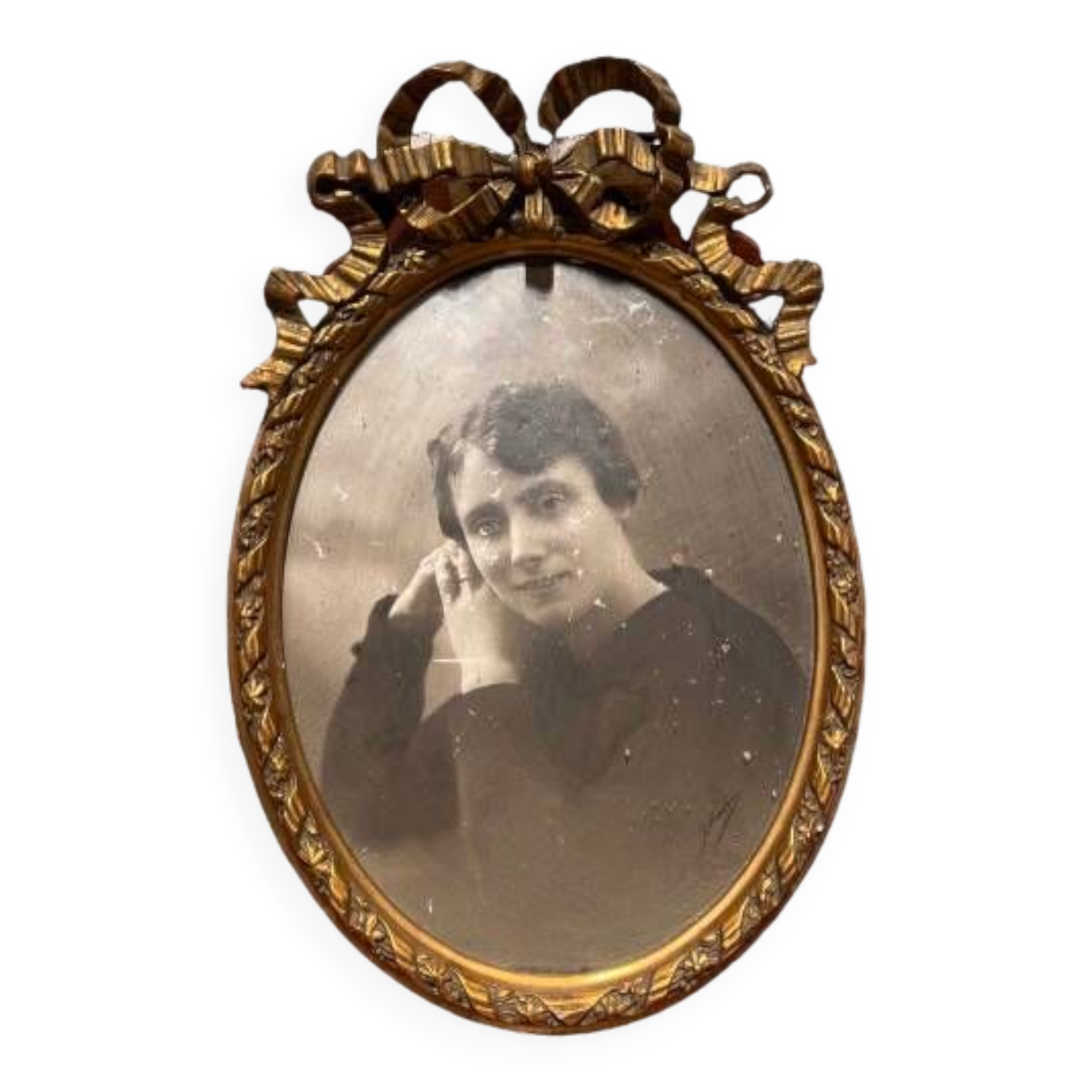 Framed by a woman, signed R.Boivin