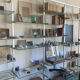 Wall-mounted bookcase circa 70