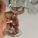 Crystal champagne flutes