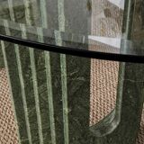 Marble and glass dining table Carlo SCARPA for CATTELAN Italia circa 1970