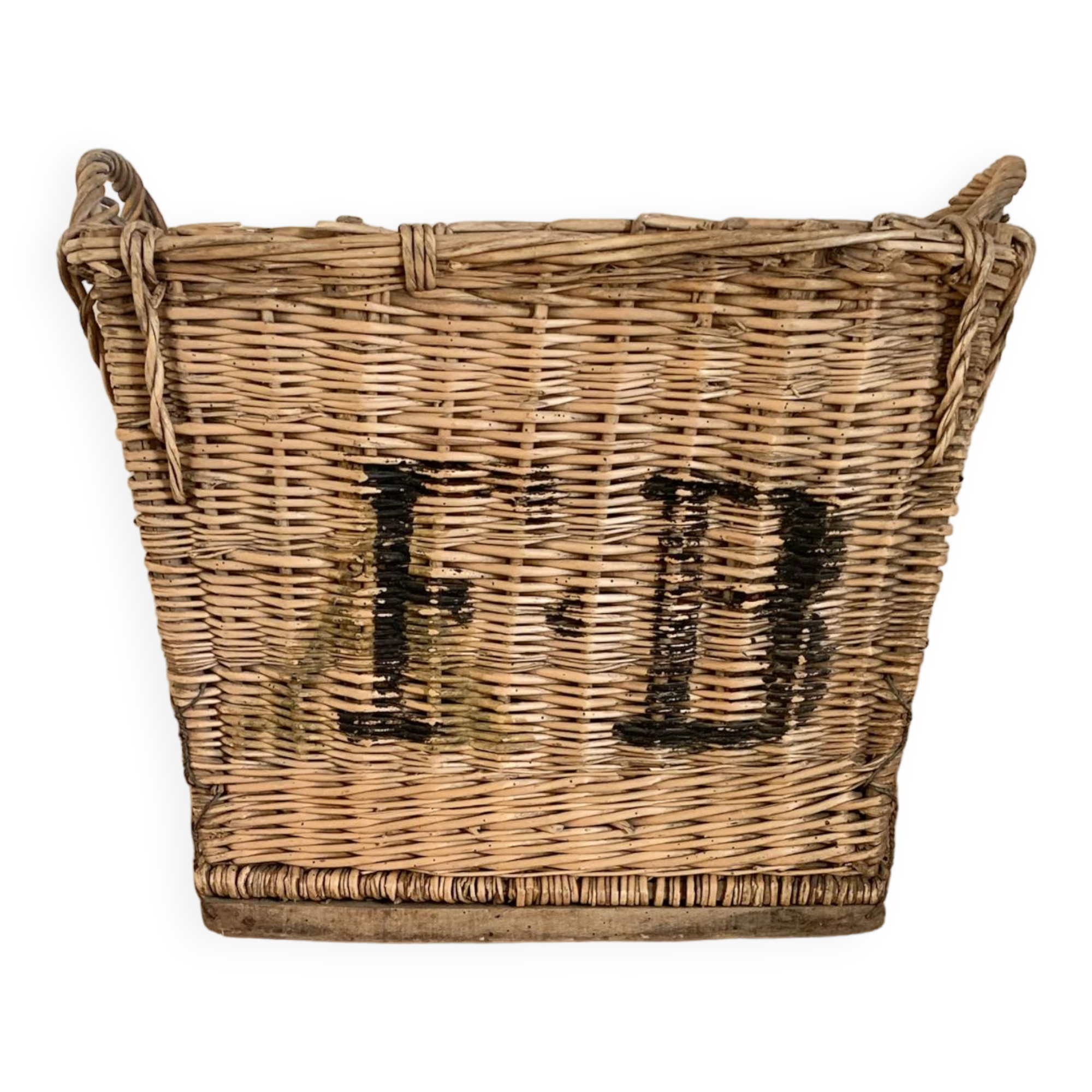 Panière vintage en osier
