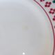 6 vintage flat plates from Céranord St Amand