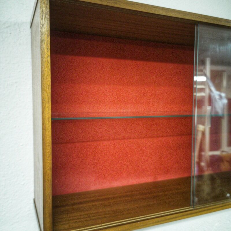 Wall display case from the 60s