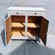 Parisian buffet from the 40s, 50 set in painted wood