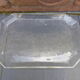 Service a liquor composed of 7 glasses a geometric patterns and d a tray