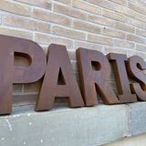 Sign letters paris vintage metal