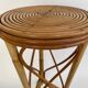 Rattan side table, 1960s