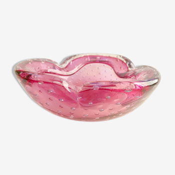 Ashtray Murano pink