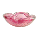 Ashtray Murano pink