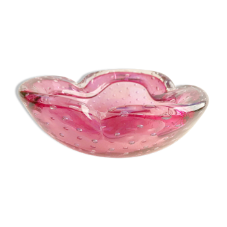 Ashtray Murano pink