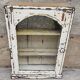 Old Burmese teak wall display case