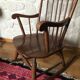 Wooden rocking chair
