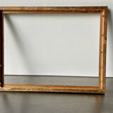 Antique art nouveau frame gilded wood measurements 25.5 cm x 19.5 cm