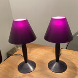 Pair of miss Sissi lamp design Philippe Starck Flos edition