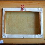 Mediterranean landscape oil on canvas (XXth)