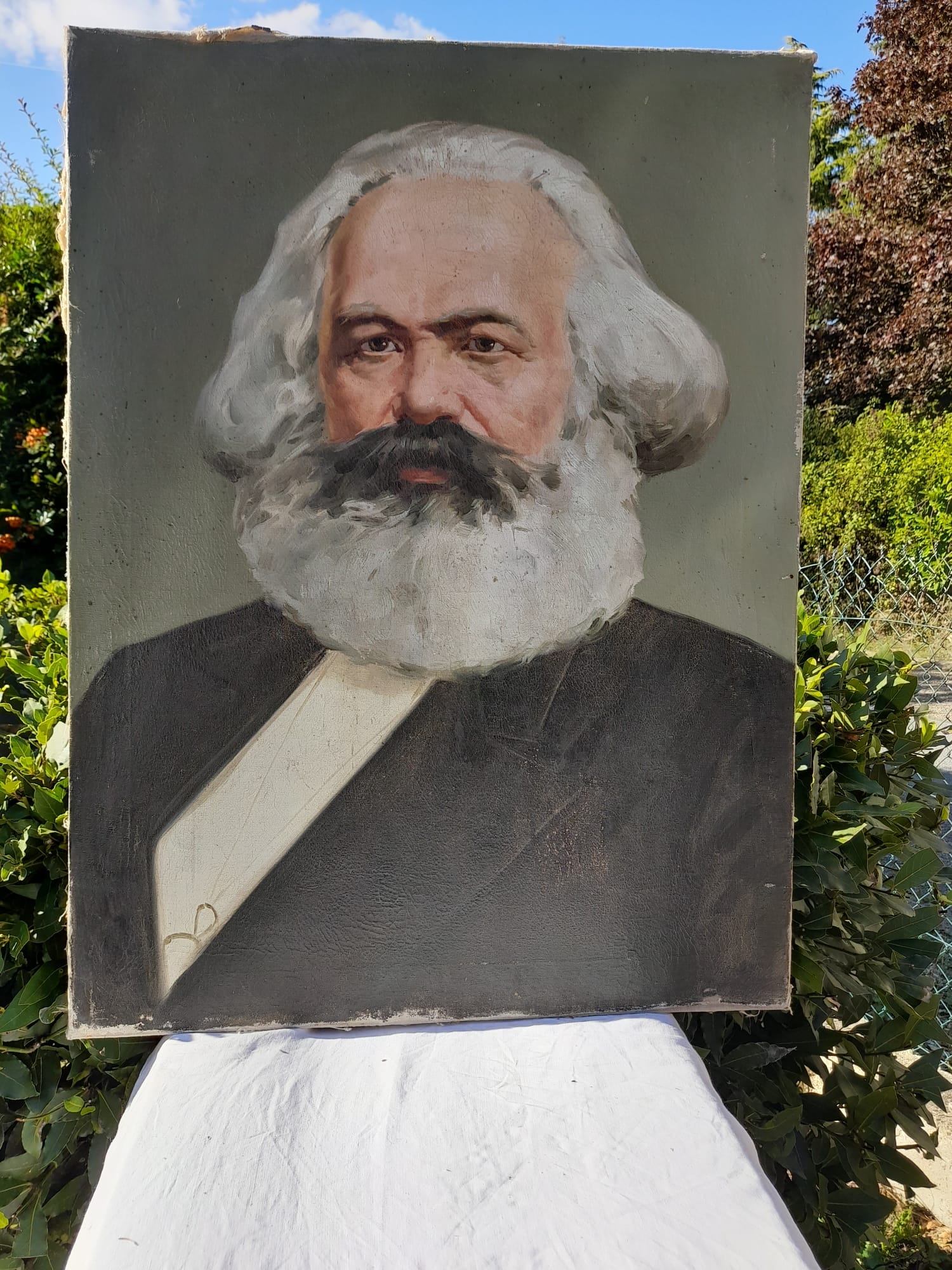 Karl Marx Painting - Soviet Era
