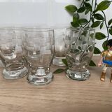 Set of 6 glasses