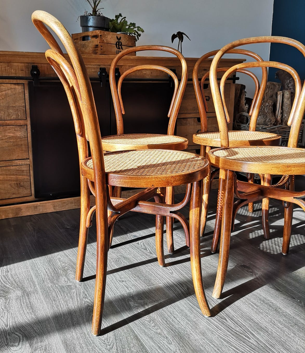 Set of 4 chairs Bistro