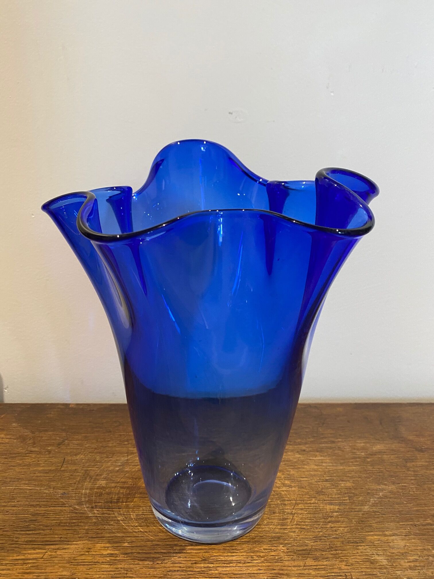 Vase mouchoir italien Murano