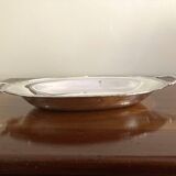 Plat creux argenté