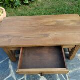 Solid oak farm coffee table