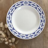 Retro blue pink plates