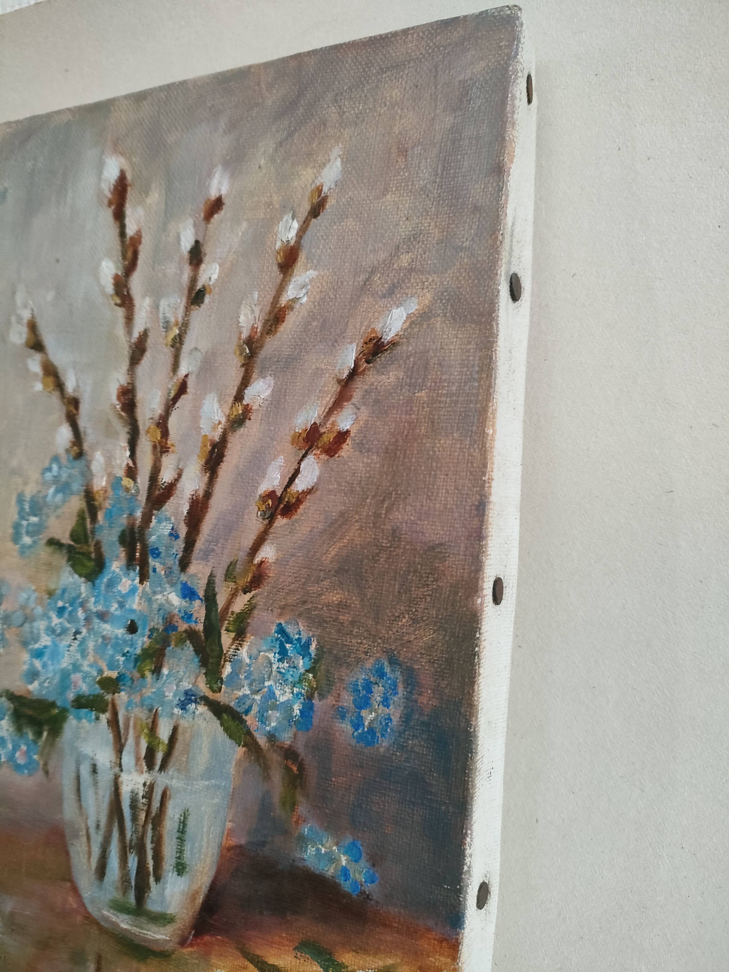 Painting flowers