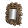 Mirror Frame Terracotta Bronze Patina Rocaille Scrolls Louis XV Style
