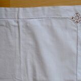 Libge old pillowcase lace, embroidered
