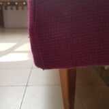 Bench Scandinavian purple of the 1950s