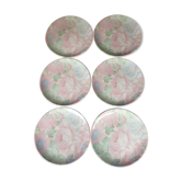 Assiettes florales