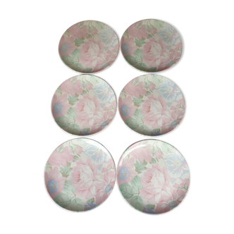 Assiettes florales