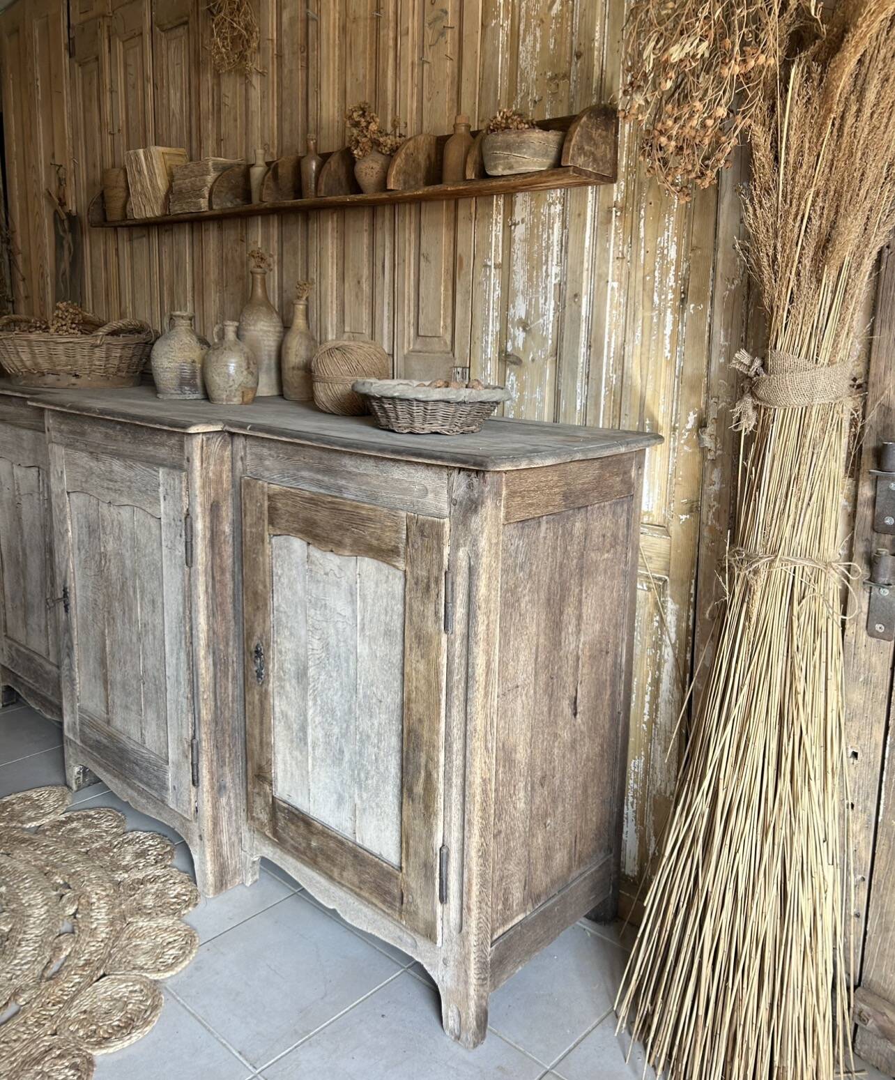 Antique primitive sideboard, side table