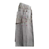 7 hemp tea towels with monogram