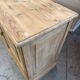 Workshop furniture made of fir.