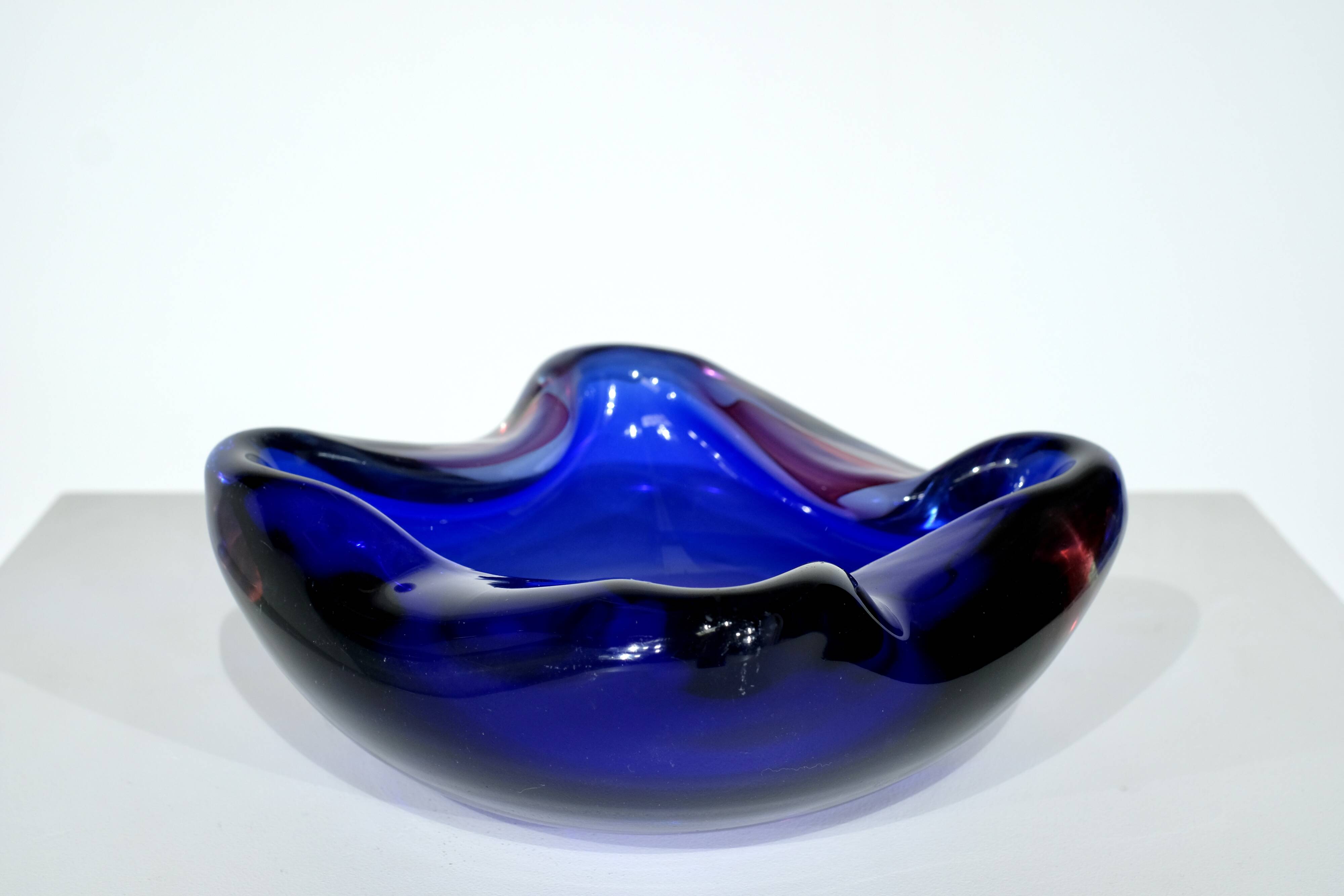 Murano glass pocket tray, Italy - 1960s