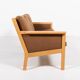 Canapé Mid-Century Hans Wegner modèle GE55 par Getama
