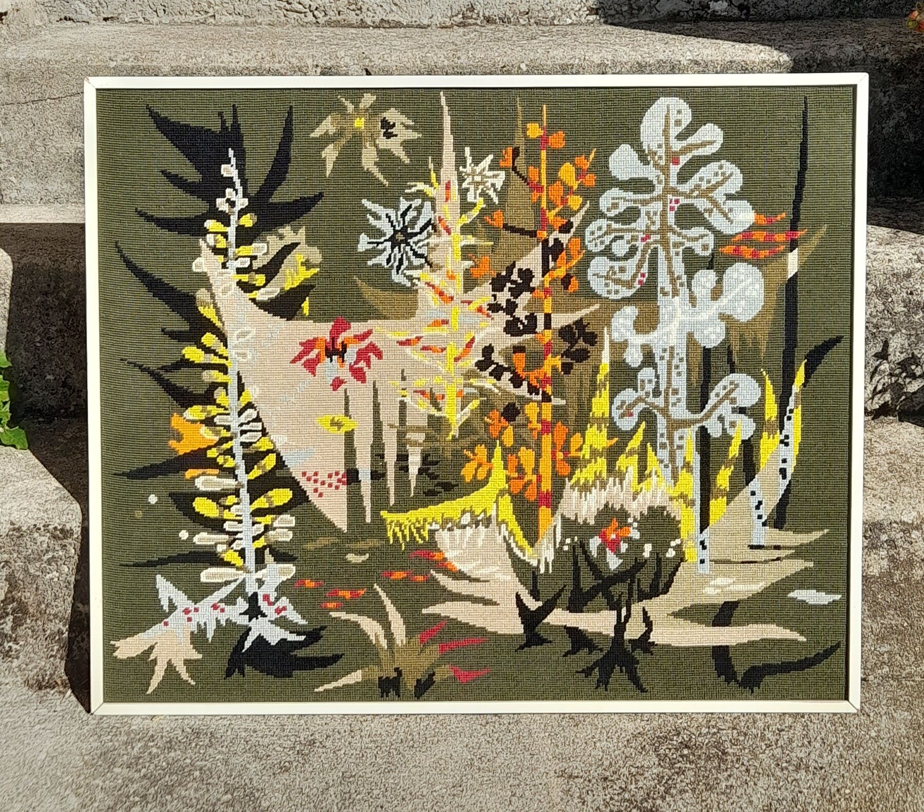 Wall tapestry canvas 70s