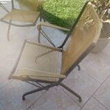 Scoubidou garden armchairs