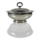 Vegetable dish / Italian soup tureen in silver-plated metal, PM Italy, circa 1960-1980.