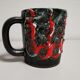 Mug vintage ceramic lava effect