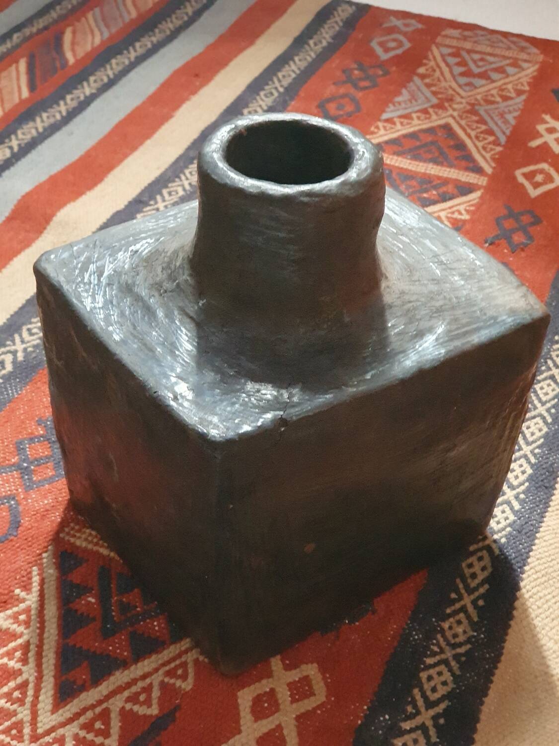 Ethnic clay vase
