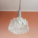 Suspension space age chrome and glass Germany 1970