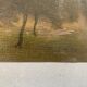 Huile sur toile