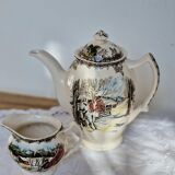 Coffee maker and milk jug