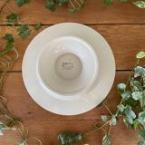 Antique mignardise dish in faience from Choisy-le-Roi