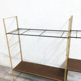 Shelf triple wall string vintage 1960
