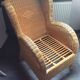Fauteuil en rotin des années 60/70