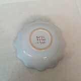 Empty pocket has handmade floral decoration A Le Gros Le Muret