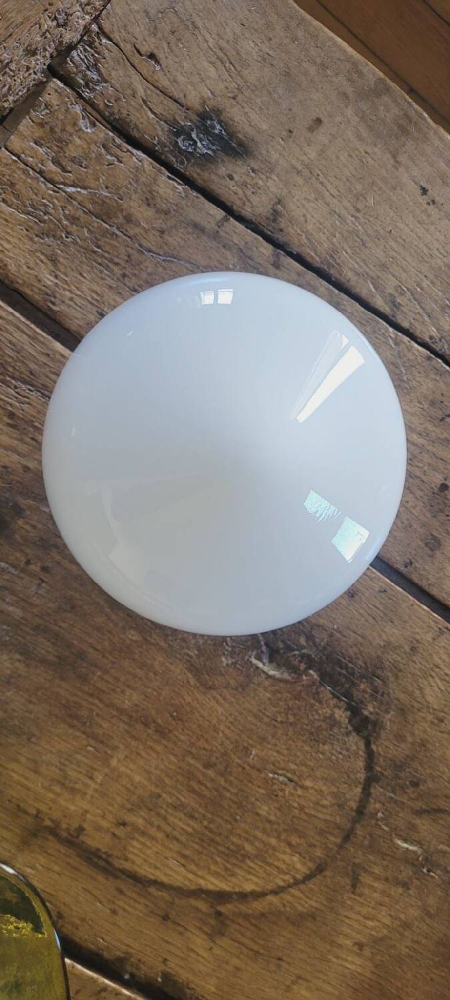 Opaline ceiling light